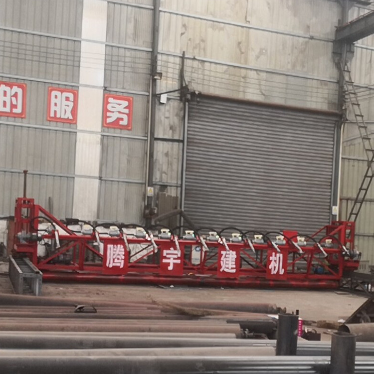 供应8米3轴+绞龙10棒摊铺排式振捣机 源厂直供修路好帮手