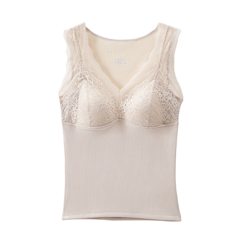 Vest, Almond Skin