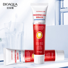 BIOAQUA Whitening and Healthy Teeth Toothpaste Cranberry Mint Gum Protection Oral Stain Removal Cleaning and Care