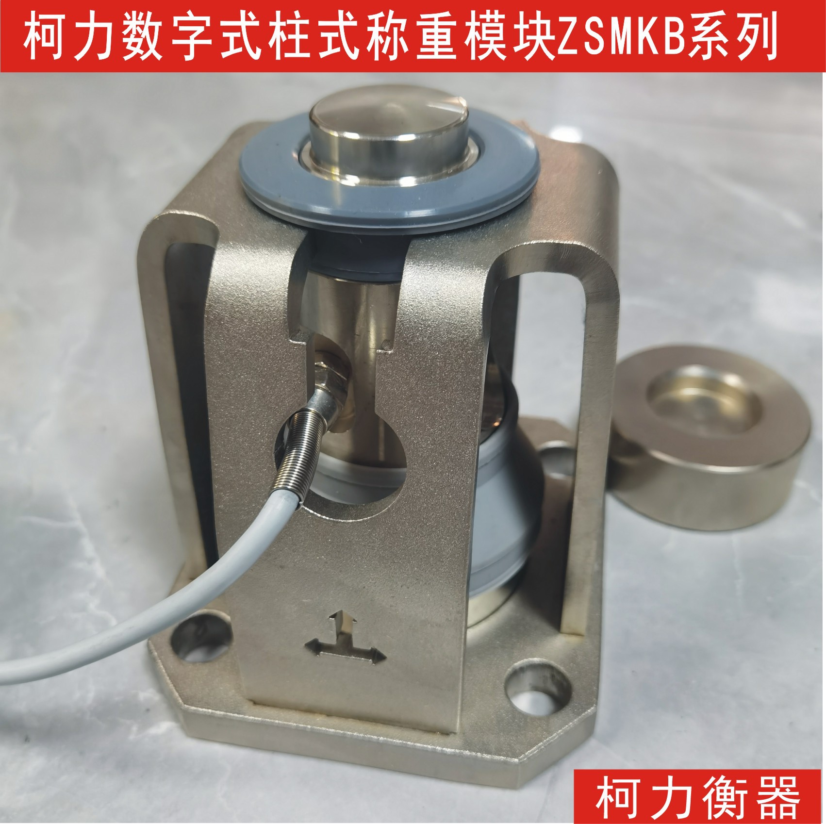 柯力经济型柱式称重模块ZSMKB-10t/20t/30t/40t/50t,数字式免标定