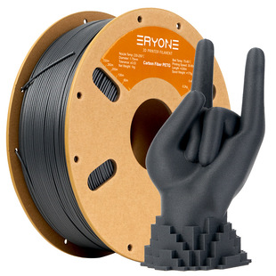 Eryone New Product Carbon Fiber Petg Dark Gray Factory Direct Sales Support Customization 1.75mm 1kg