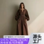 宽松新款跨境长袖连衣裙