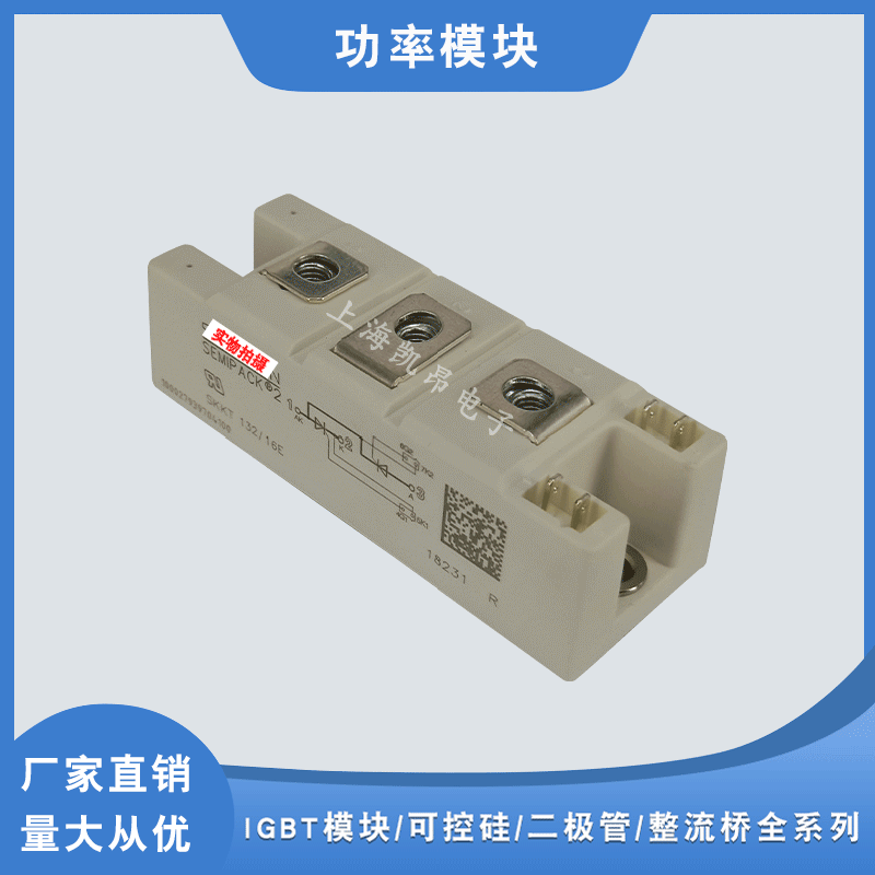 全新可控硅模块SKKT131/12E SKKT131/16E SKKT132/08E原装现货