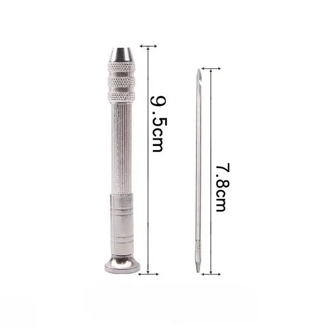 합금 손잡이 크로 셰 뜨개질]