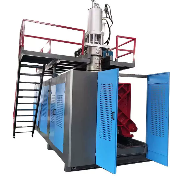 大型塑料桶中空吹塑机 模具 液压储料式 带壁厚控制器 可带机械手