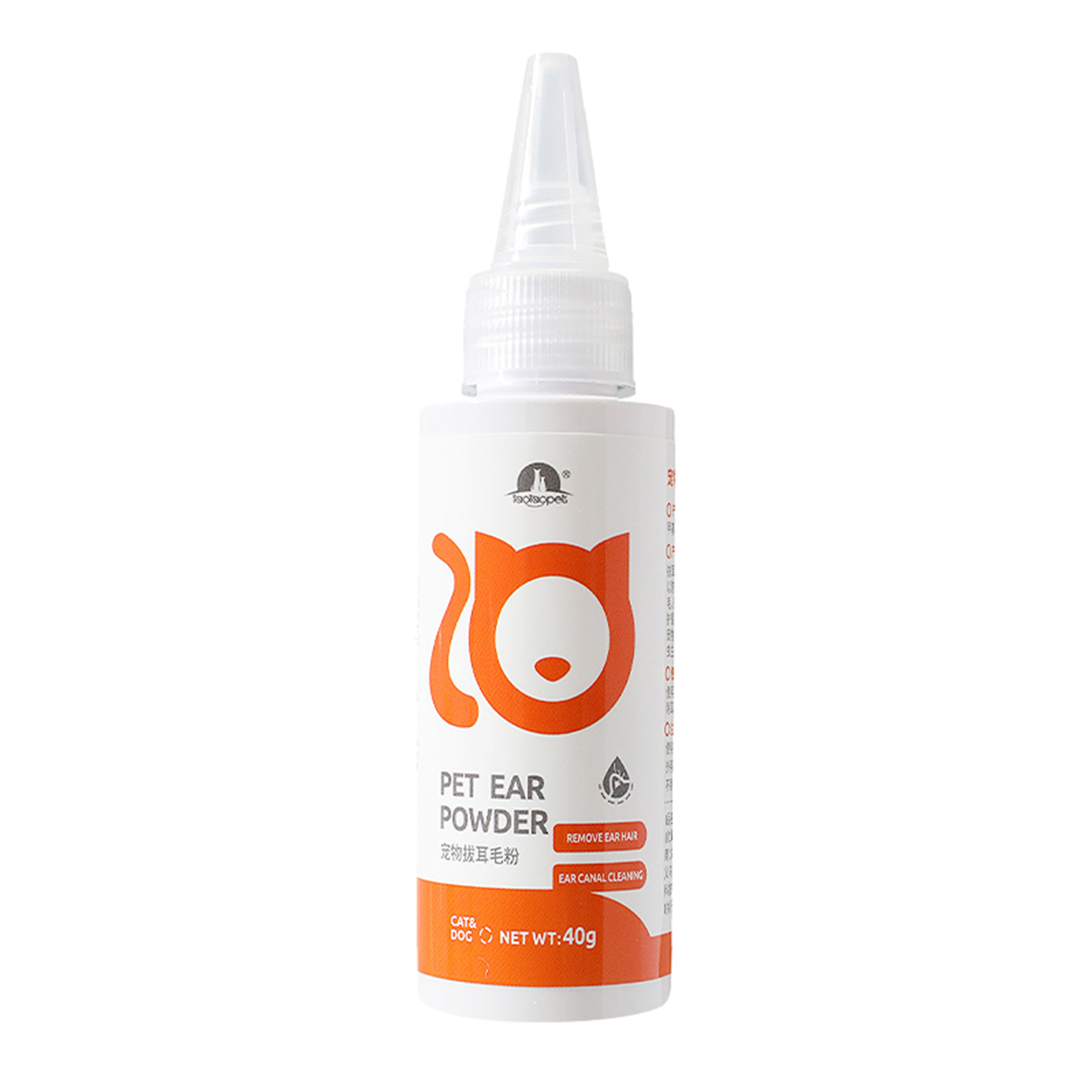 Polvo de extracción de pelo de oreja para perros, polvo de limpieza de orejas para mascotas, artefactos mágicos de eliminación de pelo de orejas, limpieza del canal auditivo para gatos, productos de cuidado al por mayor