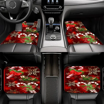 Avtomobil döşəmə paspasları — Mat Carpet Four-piece Set - new-car-floor-mats-81-3344cm-two-piece-pack