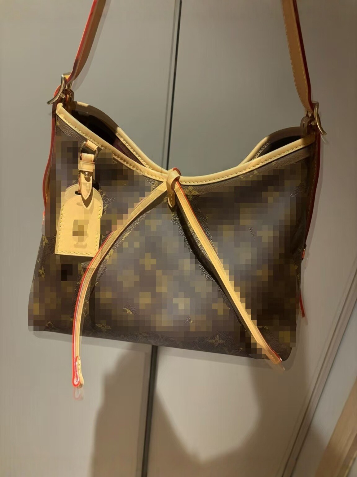 Dior Carryall Monogram Böyük Ölçülü Qadın Çantası