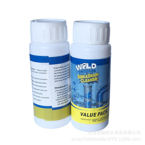 Sink&Drain Cleanerqian powerful pipe unblocker kitchen sewer deodorizer pipe clearing