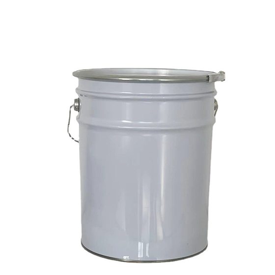 Tianjin factory wholesale barrel 20 liter tinplate clamp cover barrel metal coating barrel chemical barrel tin barrel