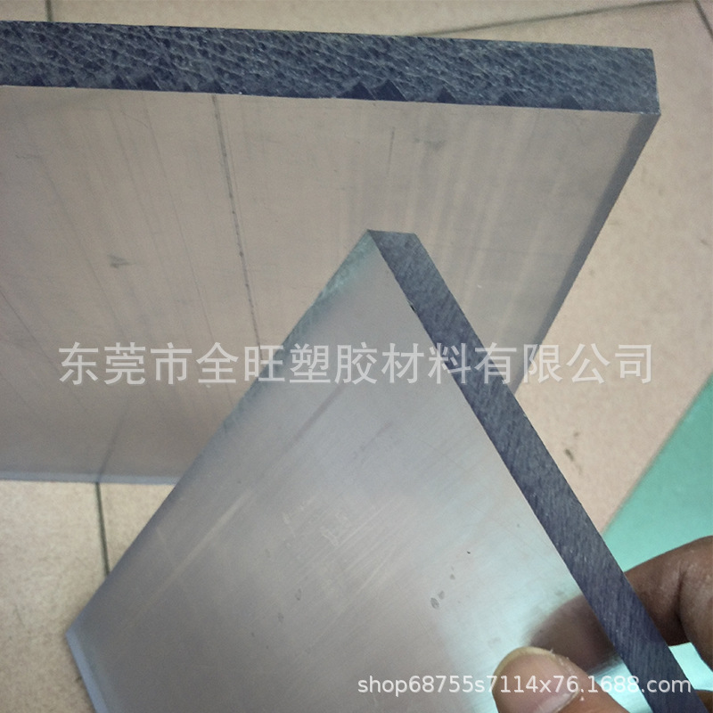 厂家批发PC聚碳酸酯耐力板透明PC耐力板雨棚车棚塑料耐力板材供应