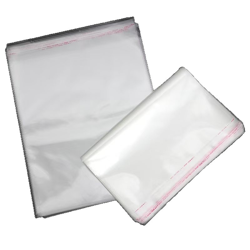 Bolsa autoadhesiva OPP 15 * 24 embalaje de ropa transparente bolsa de plástico embalaje de joyería bolsa de sello bolsa adhesiva bolsa autoadhesiva