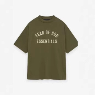 Essentials Fall24 BACK TO SCHOOLϵ�� Jersey Crewneck Tee Log