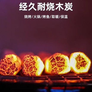 Charcoal Log Charcoal Barbecue Charcoal Smokeless Fruit Charcoal Mechanism Charcoal Barbecue Household Hot Pot Special Indoor Heating Charcoal