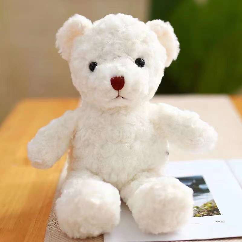 Lemon Blossom Naked Bear white and brown 2 colors (random colors)