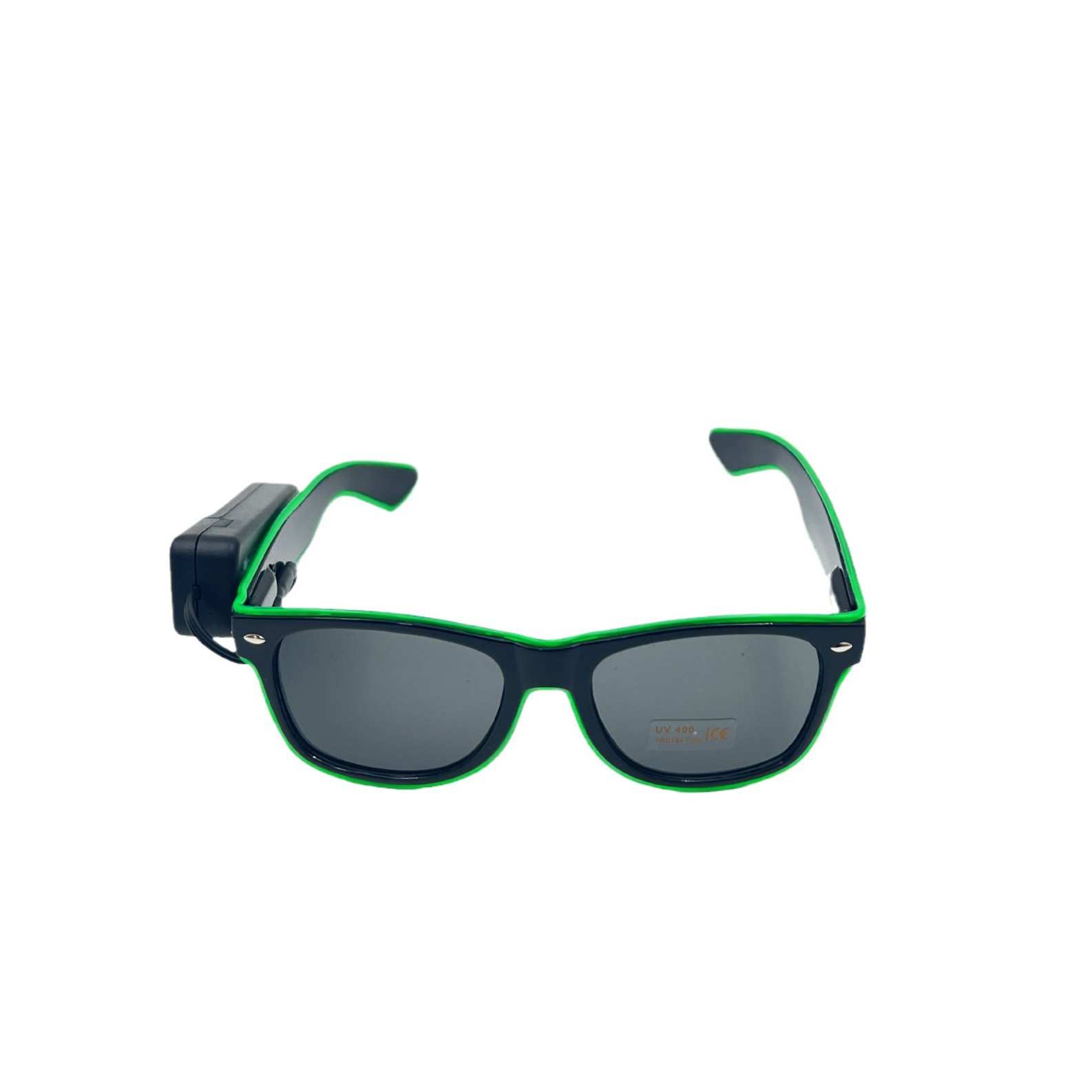 Gfas luminosas calientes transfronterizas club nocturno bar fiesta luces LED atmósfera festiva gafas accesorios de cumpleaños