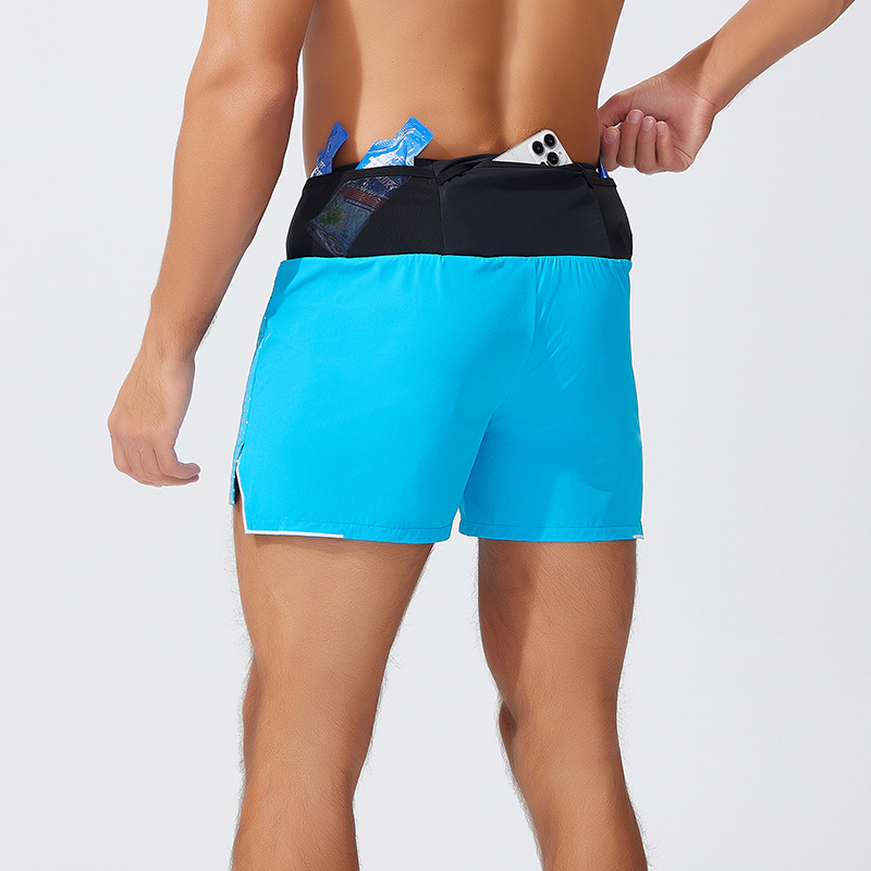 Pantalones cortos de secado rápido para correr a campo traviesa de maratón para hombres y mujeres image 8