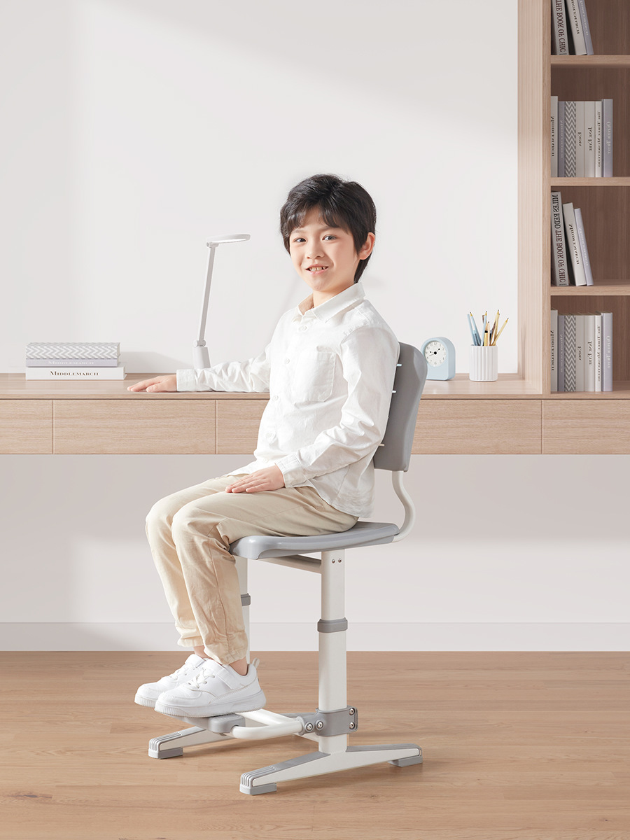 Yuchai Kidsren's Learning Chair for Primary School Students to Do Homework, Adjustable Writing Chair, Home Sitting Back Seat