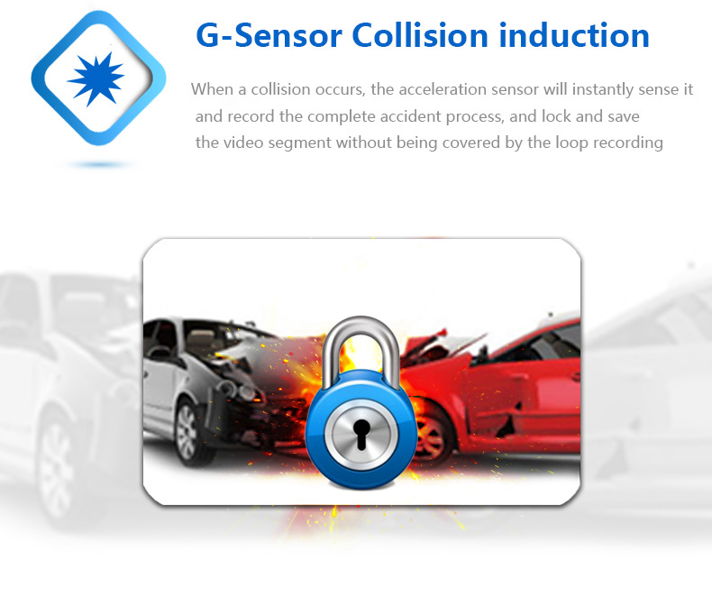 Cross-border new three-recording A8 driving recorder wifi mobile phone connection HD night vision three-lens wide-angle Cardvr