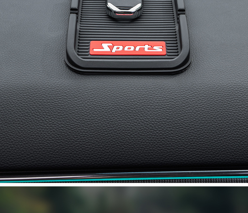 Car Anti-Slip Mat, Car Mobile Phone Holder, Central Control Instrument Panel, Car Interior Ornaments and Storage Supplies, High Temperature Resistance, Cross-Border