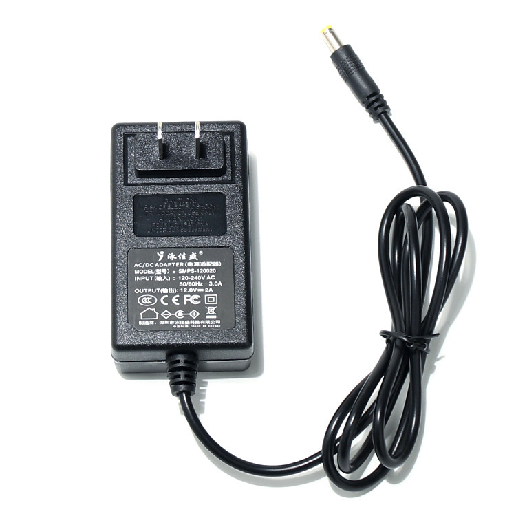 工場スポット12v2a電源アダプタ3c認証ledランプマッサージ器付き24w電源アダプタ|undefined