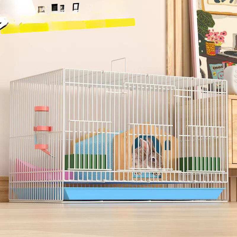 兔笼荷兰猪窝兔大号小室内兔子笼子家用豚鼠自动清粪养宠物兔|undefined