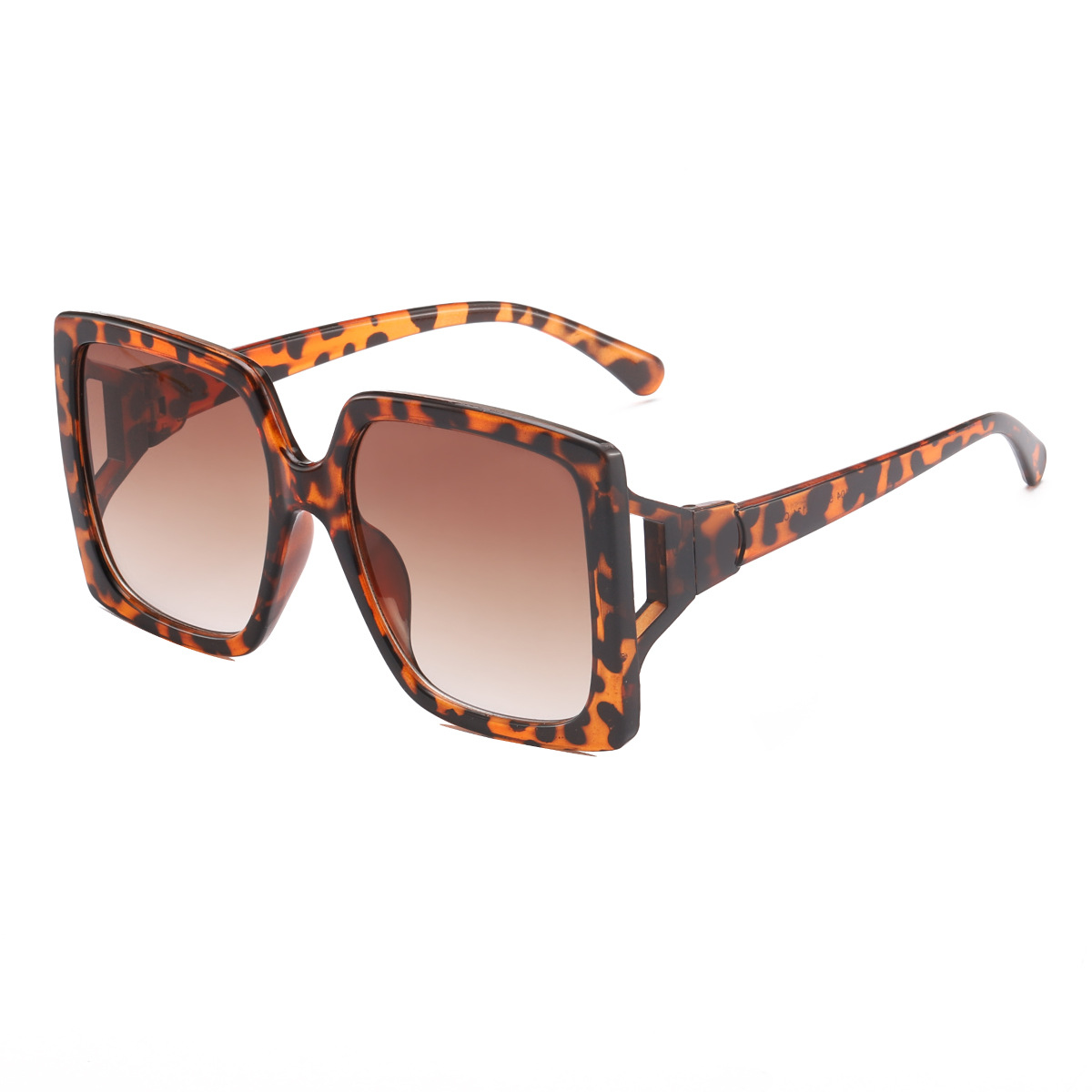2022 nueva moda europea y americana gafas de sol cuadradas color de jalea gafas de sol huecas ins gafas de sol de moda transfronterizas