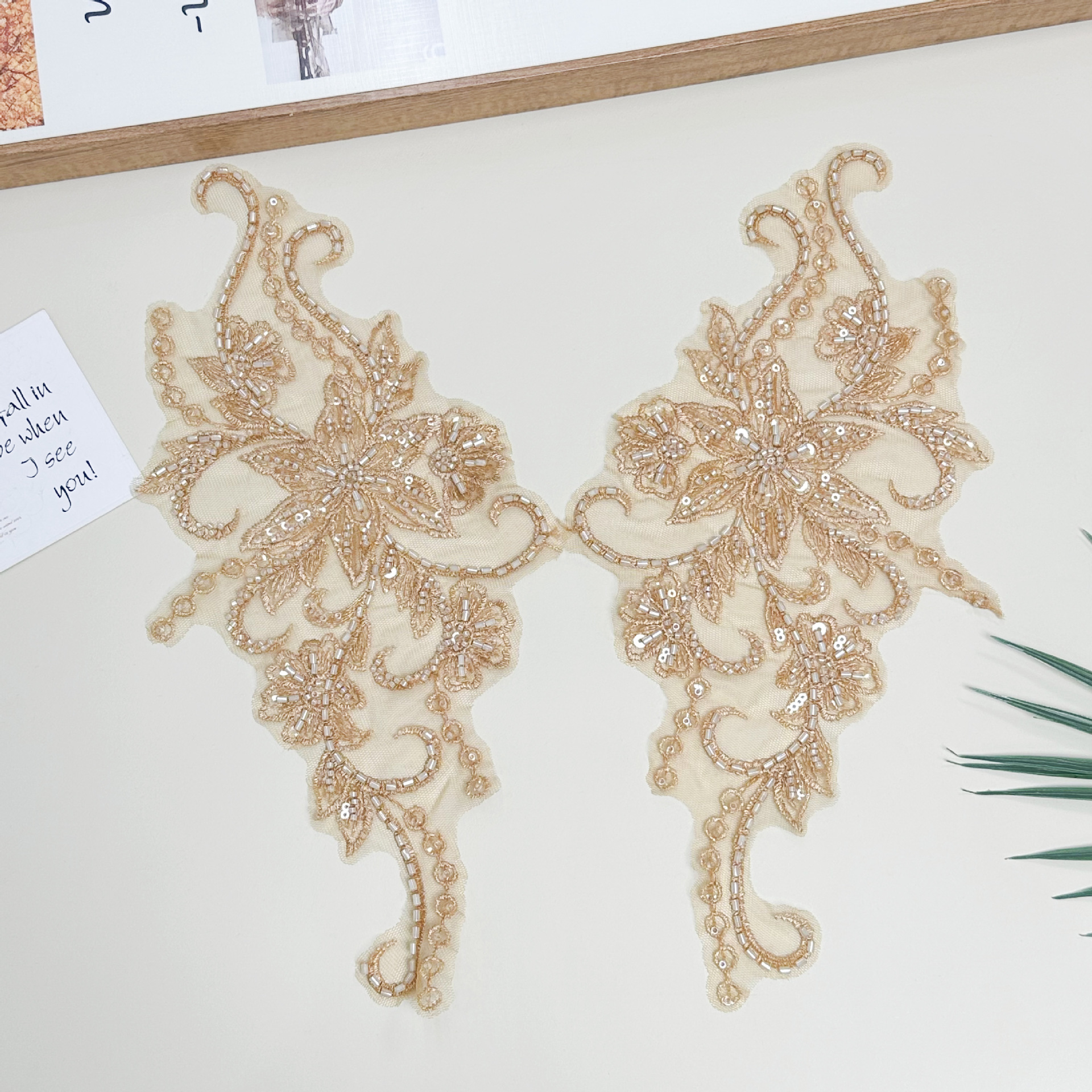 Coser bordado adhesivo de parche multicolor opcional ropa agujero reparación decoración adhesivo de malla de chiffón chaqueta