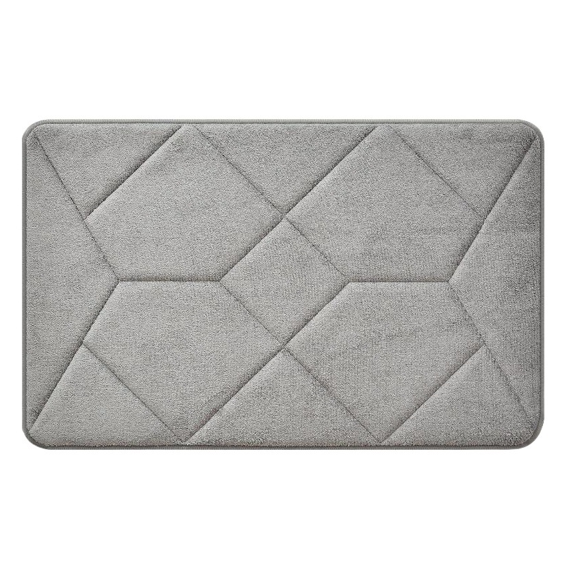 Alfombra de piso absorbente de espuma de memoria Puerta de baño alfombra de piso antideslizante alfombra de baño alfombra antideslizante