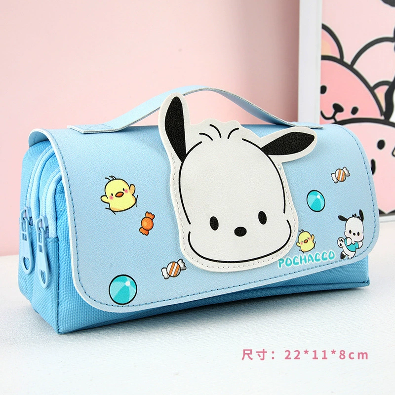 Пенал Sanrio с мультяшным рисунком для начальной школы, универсальный вместительный канцелярский, новая коллекция, антистресс