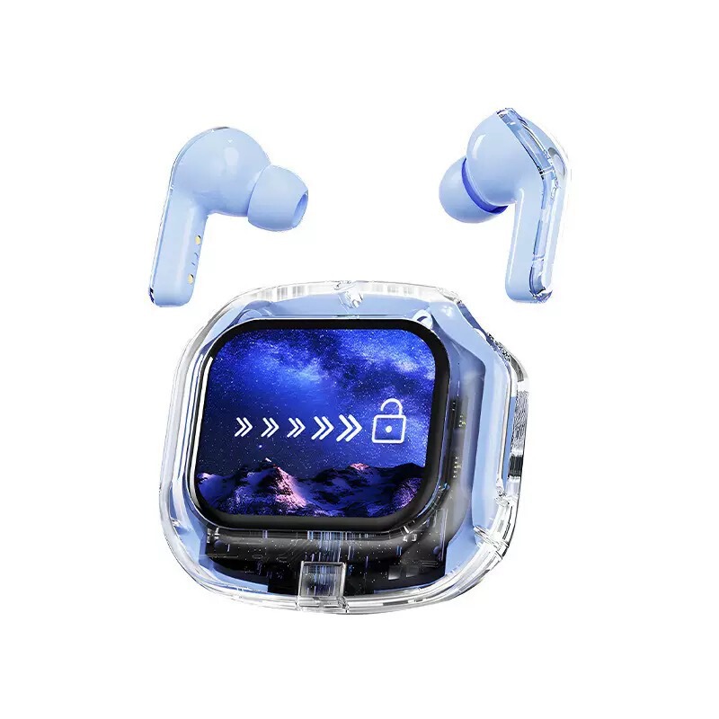 国境を越えた Bluetooth ヘッドセット人気の MG6 インイヤー多機能カラースクリーン AirMax 透明長持ちワイヤレスヘッドセット|undefined