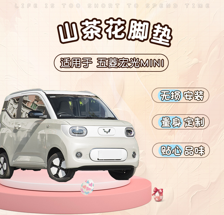 For Wuling Hongguang MINI Foot Mat Xuenis Generation II Macaron Generation III Xuenis Panda Mini Mat