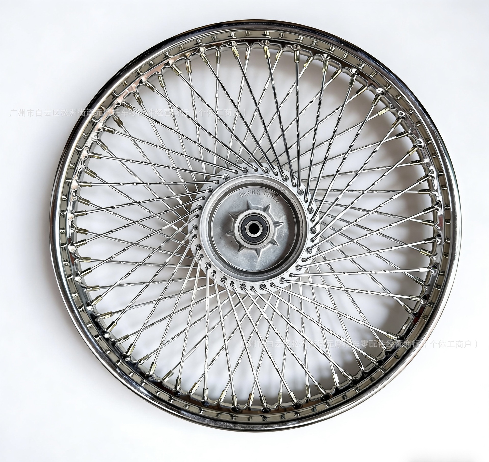 Ax100 Motorcycle Front and Rear Rims with 72 Holes, Encrypted Commuter Model, Jincheng Ax100 Single-Line Motorcycle Wheel Hub