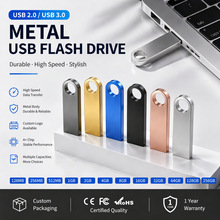 8GB Metal Mini USB Flash Drive Bulk Cheap Custom Logo