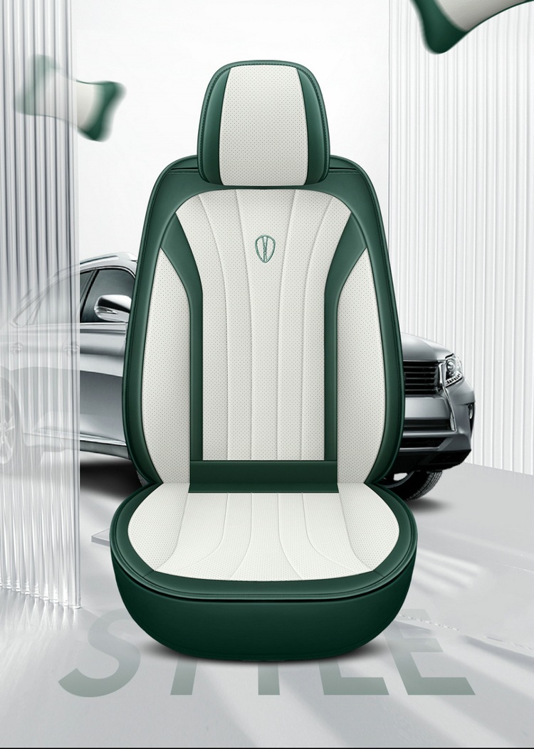 Car Seat Cushion Manufacturer Wholesale New Models of Nappa Leather All-Season Full-Coverage Car Seat Cushions Cross-Border Foreign Trade Dropshipping