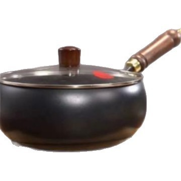 正宗大肚制作古奶锅家用铁锅手工炒菜锅无涂层辅食平底不粘锅炒锅|undefined