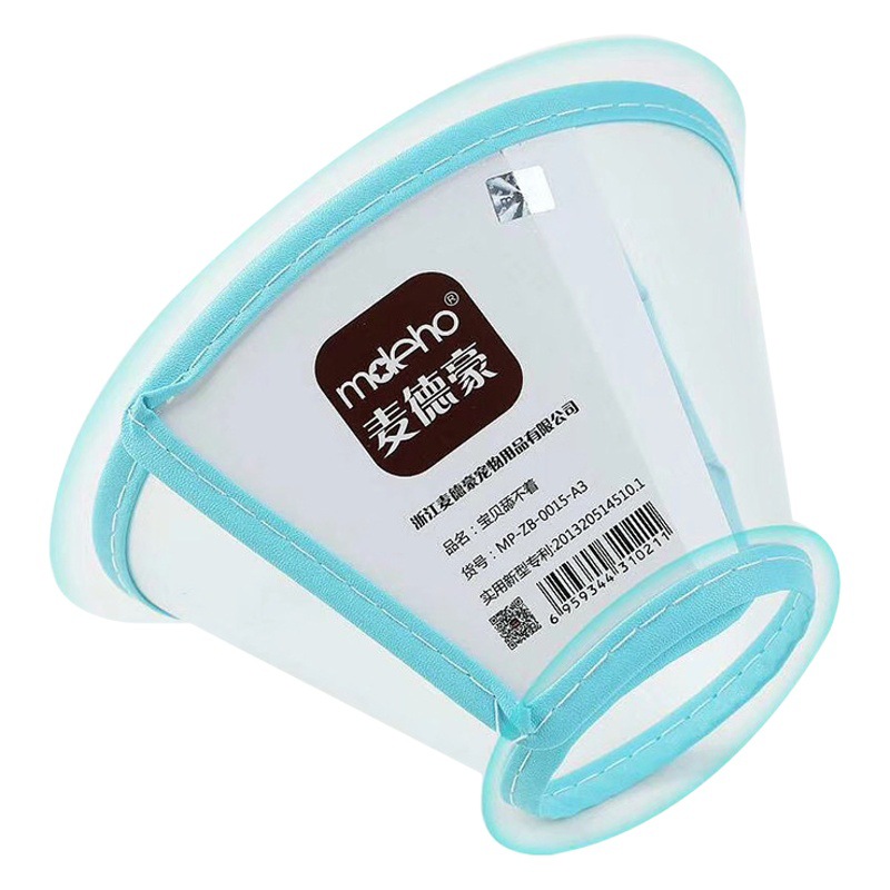Metro Elizabeth Circle Pet Bib Protección anti-mordedura Collar postoperatorio Perro Perro Cirugía Pet Collar