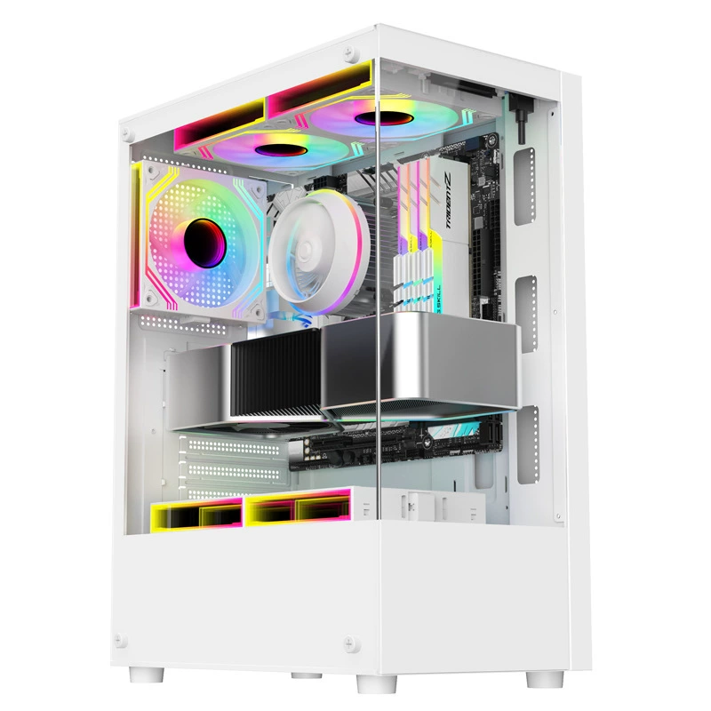 Accumulated until Evesky panoramic room SE корпус компьютера ATX с боковой панелью для игр, шасси S920