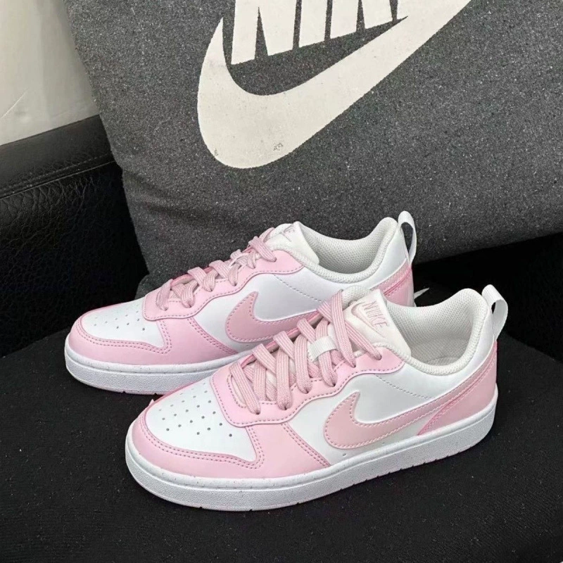 Кроссовки GS retro низкие (Putian) унисекс, кампус‑стиль — классические бело‑чёрные, размеры 36–44