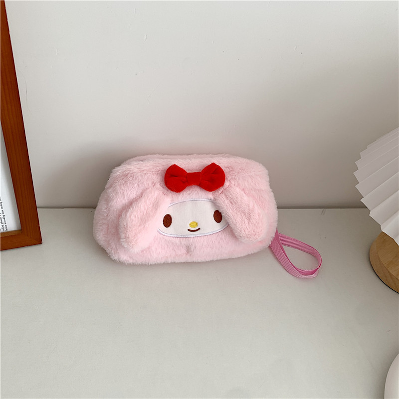クロスボーダーの女性のぬいぐるみのクロミの斜めのショルダーバッグの補習の袋のかわいい玉桂の犬のinsのハンドバッグの誕生日の贈り物|undefined