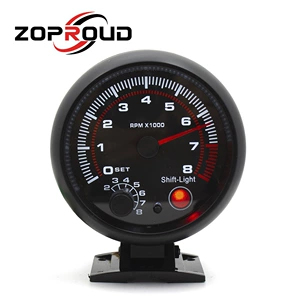 95mm avtomobil taxometri 3.75inch universal 0-8000Rpm siqnal funksiyalı ölçü cihazı
