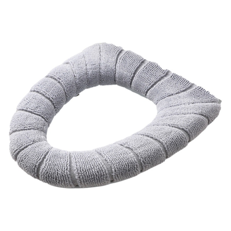 Espesado cálido asiento del inodoro cojín hogar invierno estilo Nórdico poliéster Universal Inodoro cojín de alta calidad