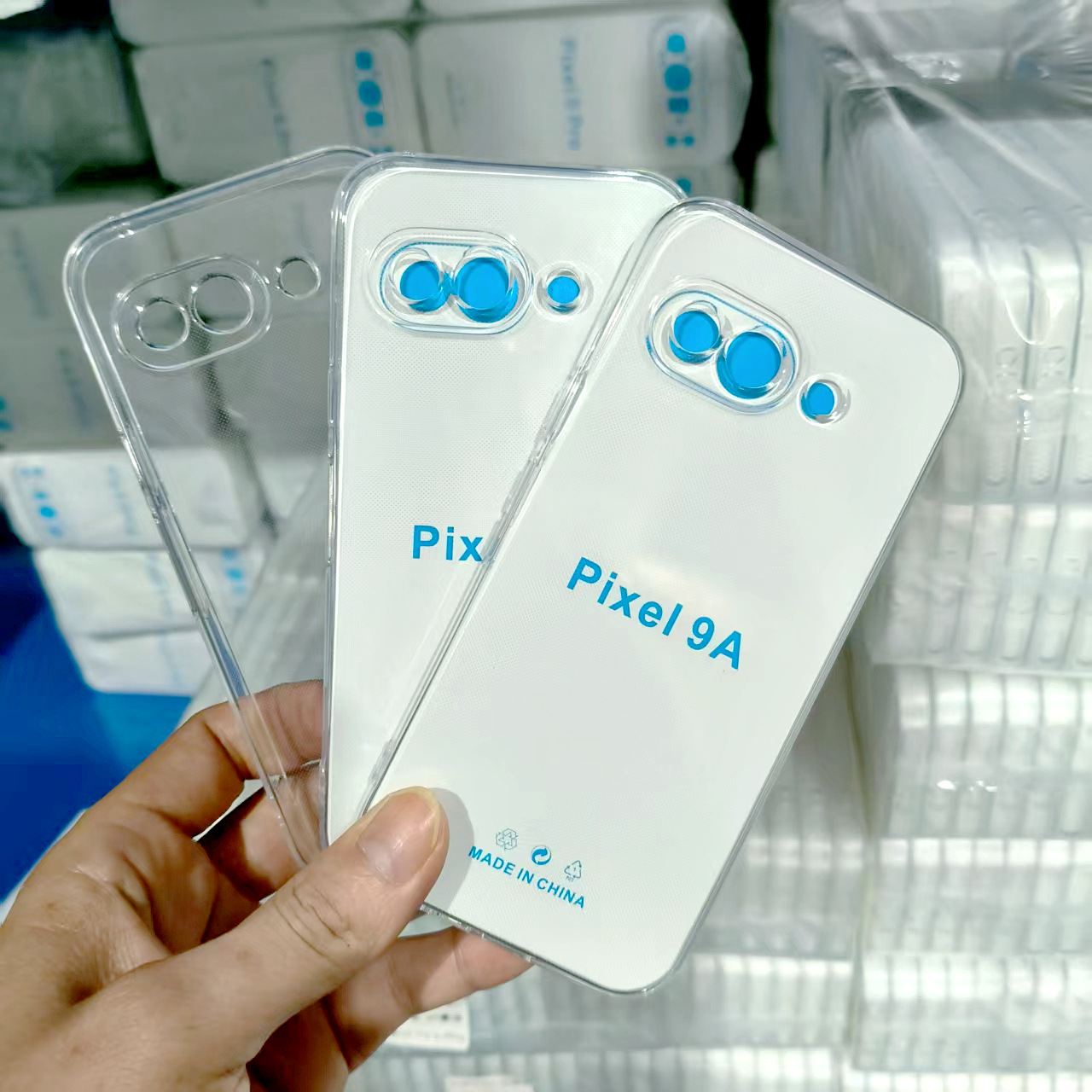 1.5mm高透直边TPU软壳 适用Google谷歌Pixel 9A防摔透明TPU清水套