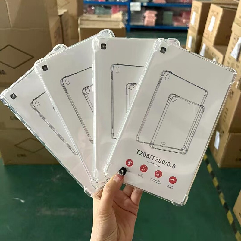 Suitable for Sam Samsung Taba T295/T290 High-Transparency Tablet Protective Case, Anti-Fall Tpu Tablet Protective Cover