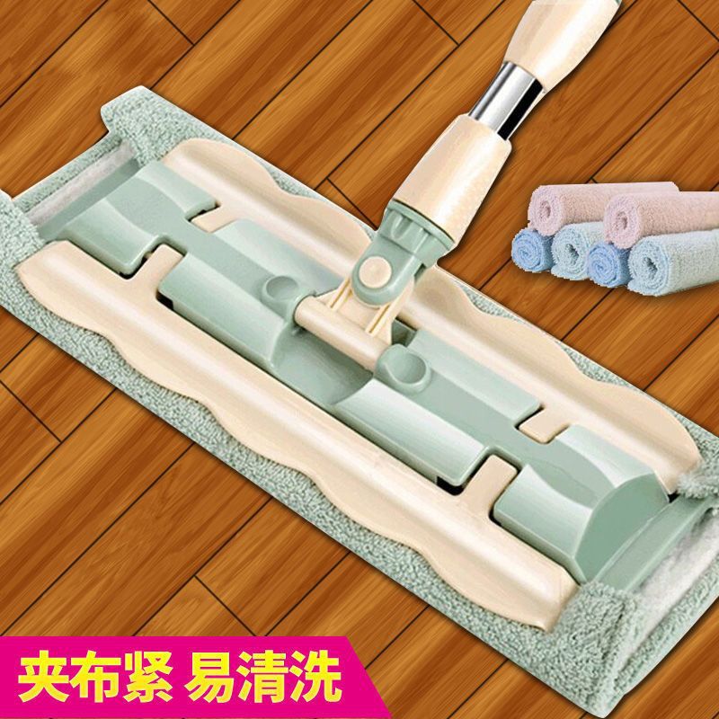 Thickened Multi-Functional Hand-Washable Large Flat Mop Household Tile Rotary Mop Floor Mop Mop for Wood Floor Thickened Multi-Functional Hand-Washable Large Flat Mop Household Tile Rotary Mop Floor Mop Mop for Wood Floor