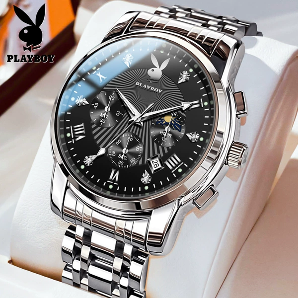 3066 steel belt black man (naked weight 124g)
