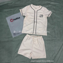patpat儿童两件套夏男女混搭杂款童装尾货时尚非洲套装kids suit