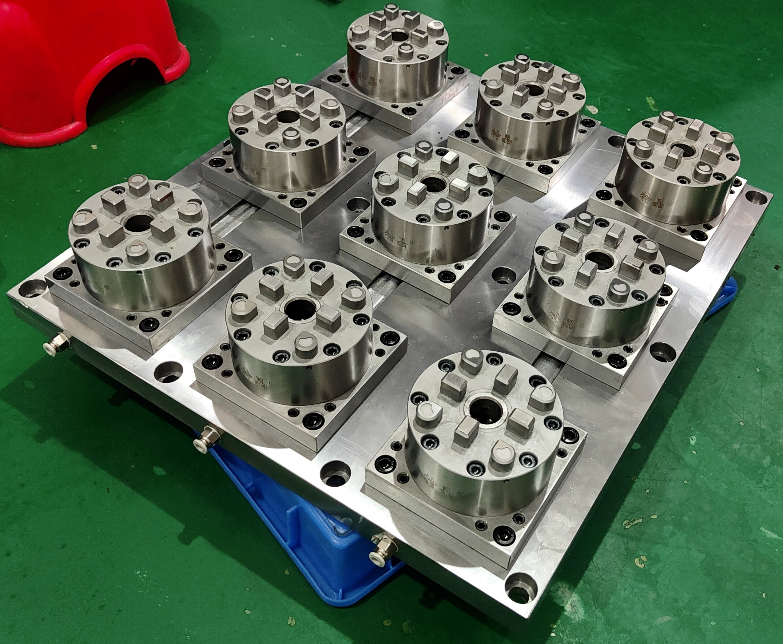 J8 медная работа Чак горизонтальный CNC chuck аэр быстрый зажим пневматический выпуск сиденье ow spark машина Novaqu g3