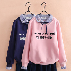 Women's and Girls' Autumn/Winter Hoodie 2023 New Trendy Kids' and Teenagers' Spring/Summer Base Shirt Loose Top