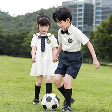 儿童节服装幼儿园园服夏学院风校服套装小学生运动会班服毕业照棉